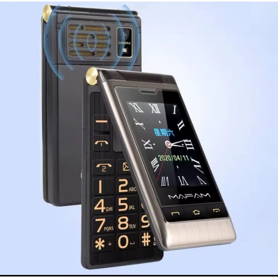 صورة-جوال كبار السن شاشتين 