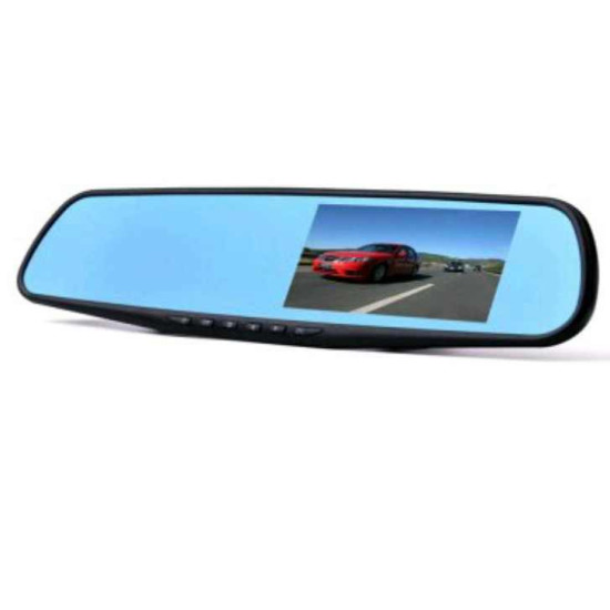 مرآة سيارة مزودة بكاميرا وشاشة image