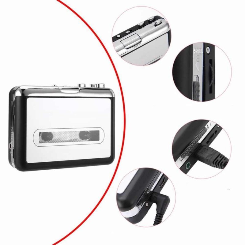 جهاز تحويل المقاطع الصوتية من اشرطة الكست القديمة  الى MP3