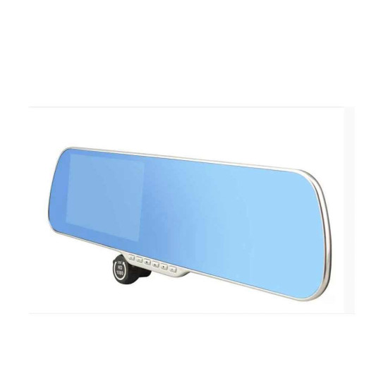 مرآة سيارة اندرويد بشاشة 5 انش مع كاميرتين أمامية وخلفية image
