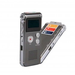 مسجل صوت مع مشغل mp3 يدعم خاصية التسجيل المباشر من الهاتف مسجل صوت مع مشغل mp3 يدعم خاصية التسجيل المباشر من الهاتف