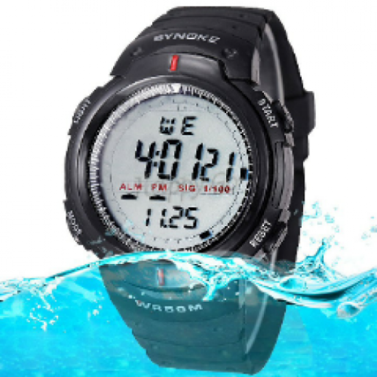 ساعة رياضية مقاومة للماء image
