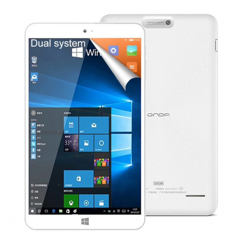 تاب ONDA V820w  يعمل بنظامين معا ويندوز واندرويد