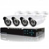 4 كاميرات مراقبة خارجية مع DVR