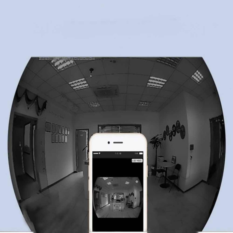 اصغر كاميرا مراقبة بتقنية VR مشاهدة كامل الموقع 360 درجة
