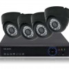 مجموعة 4 كاميرات مراقبة مع DVR