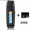 اصغر مسجل صوت usb