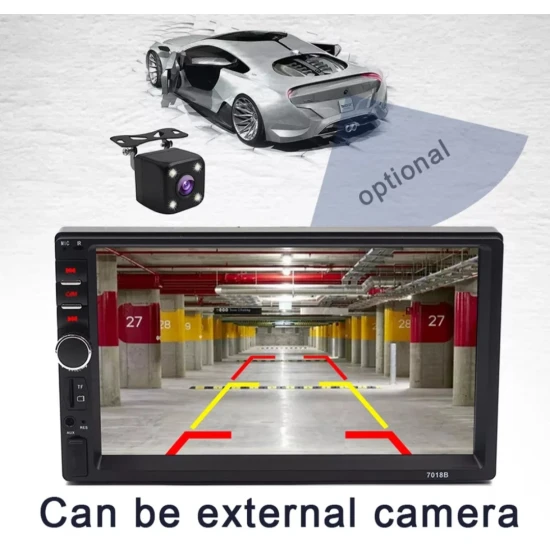 صورة-مشغل mp3-mp4-mp5 مع شاشة ٧ انش لعرض الفيديو للسيارات 