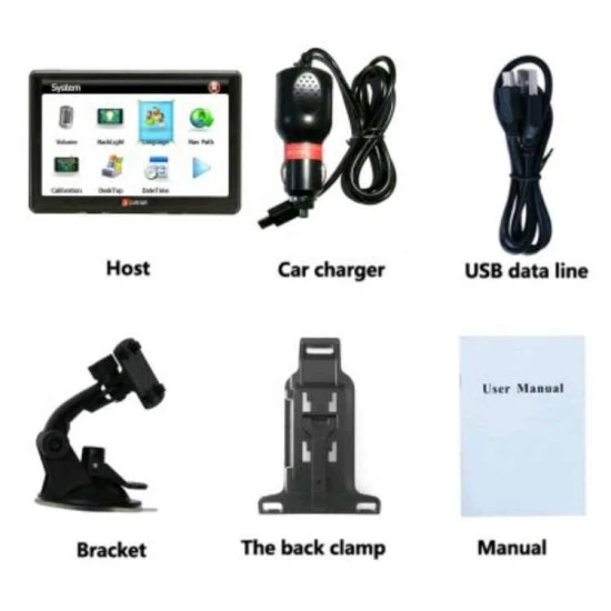 شاشة ملاحة D100 (نفقيشن) ادوات السيارات, تحديد المواقع image