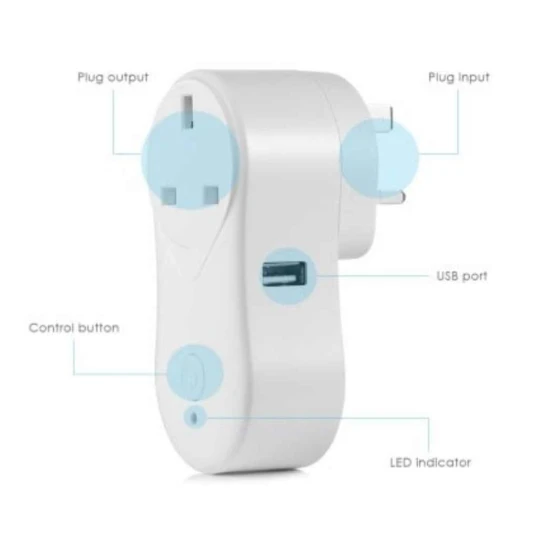 صورة-فيش كهرباء ذكي S1 (مقبس كهربائي ذكي)