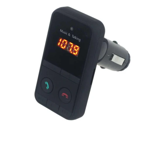 صورة-مشغل mp3 للسيارة مع بلوتوث و مخرج شاحن 