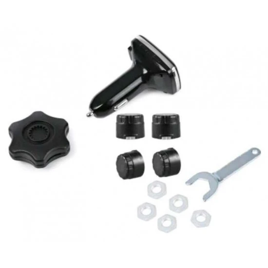 مقياس ضغط ودرجة حرارة الاطارات الالكتروني image