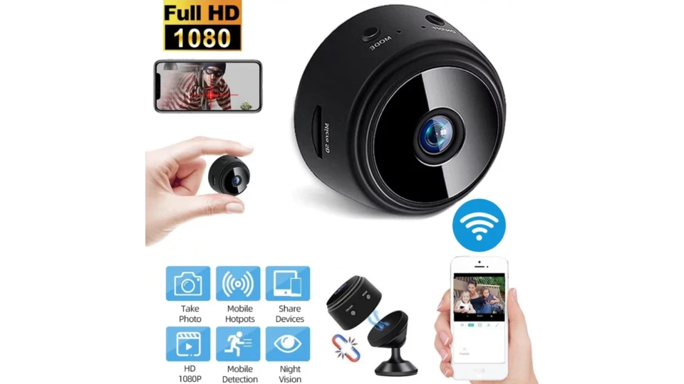 افضل كاميرا صغيرةتسجيل فيديو مع واي فاي