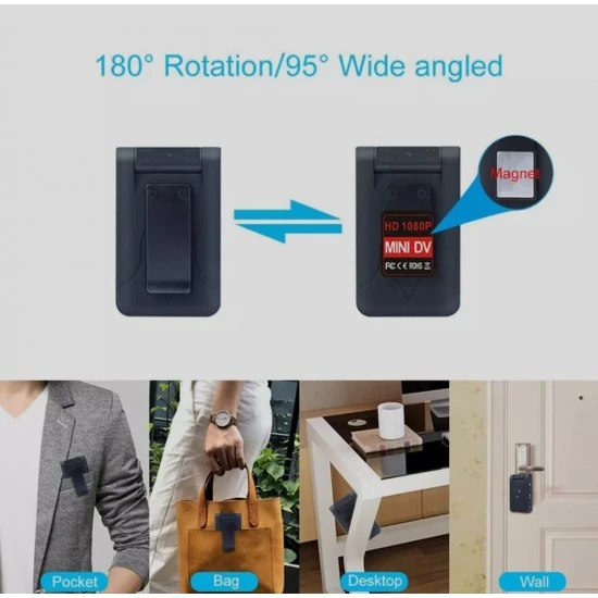 كاميرا صغيرة ببطارية قوية 1200ma صوره 