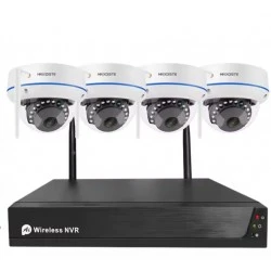 4 كاميرات مراقبة لاسكي داخلي خارجي 
