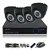 مجموعة 4 كاميرات مراقبة مع DVR