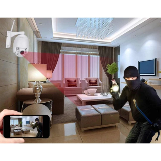 كاميرا مراقبة خارجيه متحركة كاميرات مراقبة حديثة image