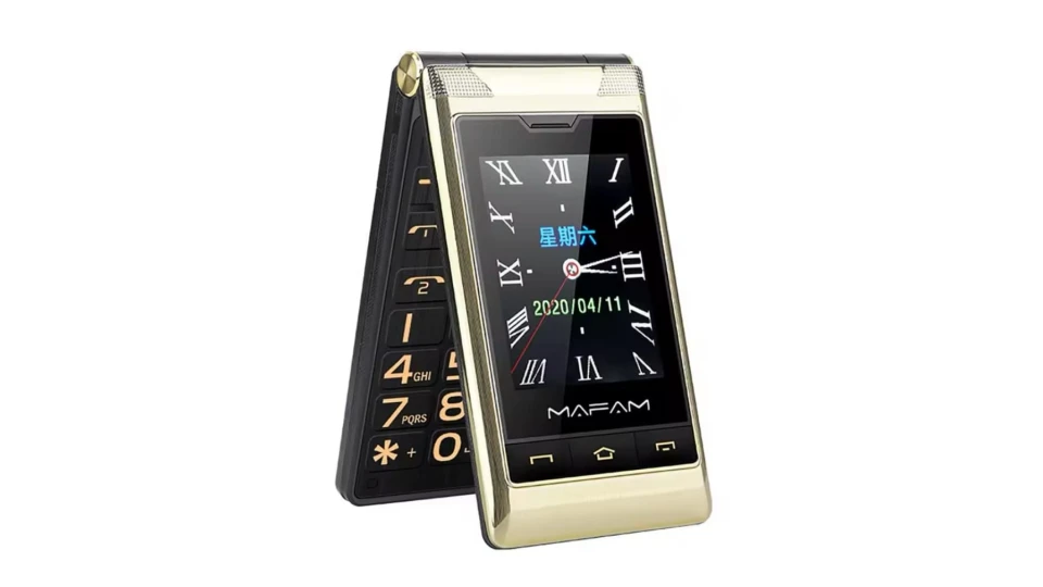 جوال كبار السن شاشتين 