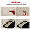 كشاف يعمل على الطاقة الشمسية 98 ليد مع ريموت كنترول