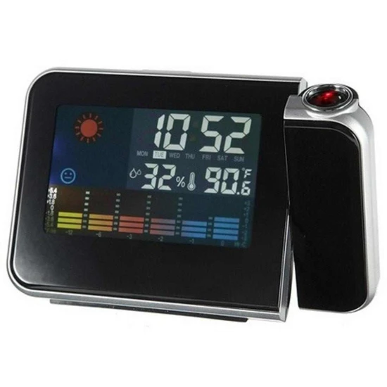 صورة-ساعة منبه مع بروجكتر لعرض الوقت