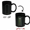 كوب مزود بموشر لدرجة الحرارة