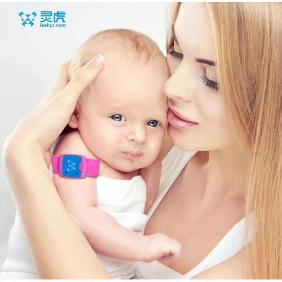 سوار مقياس درجة الحرارة للاطفال الذكي مع خاصية التنبيه بالهاتف الجوال الموضة وادوات التجميل, الكترونيات حديثة, ملحقات الجوال image