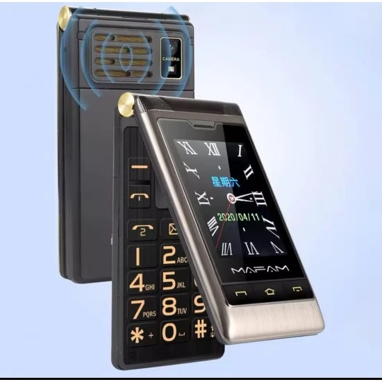 جوال كبار السن شاشتين صوره 