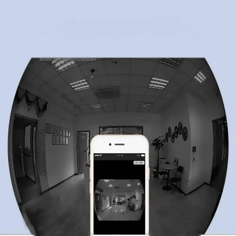 اصغر كاميرا مراقبة بتقنية VR مشاهدة كامل الموقع 360 درجة