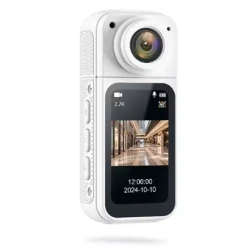 كاميرا رياضية 4K مع حامل مغناطيسي وشاشة 