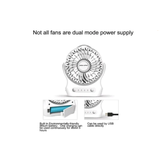 صورة-مروحة تبريد صغيرة قابلة للشحن 