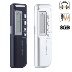 مسجل صوت رقمي مزوّد بمنفذ USB ومشغل MP3