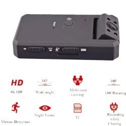 كاميرا صغيرة ببطارية قوية 1200ma