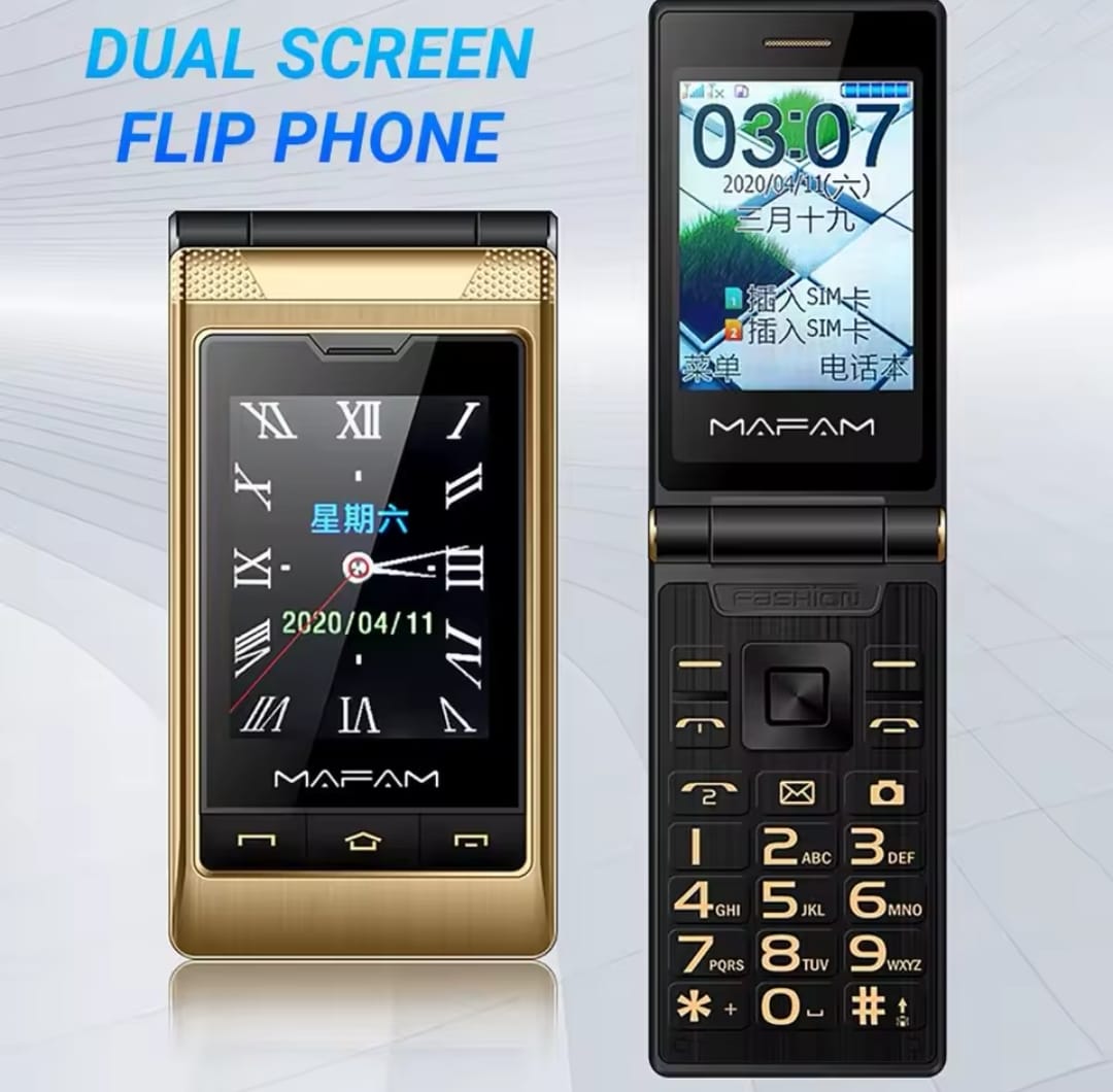جوال كبار السن شاشتين