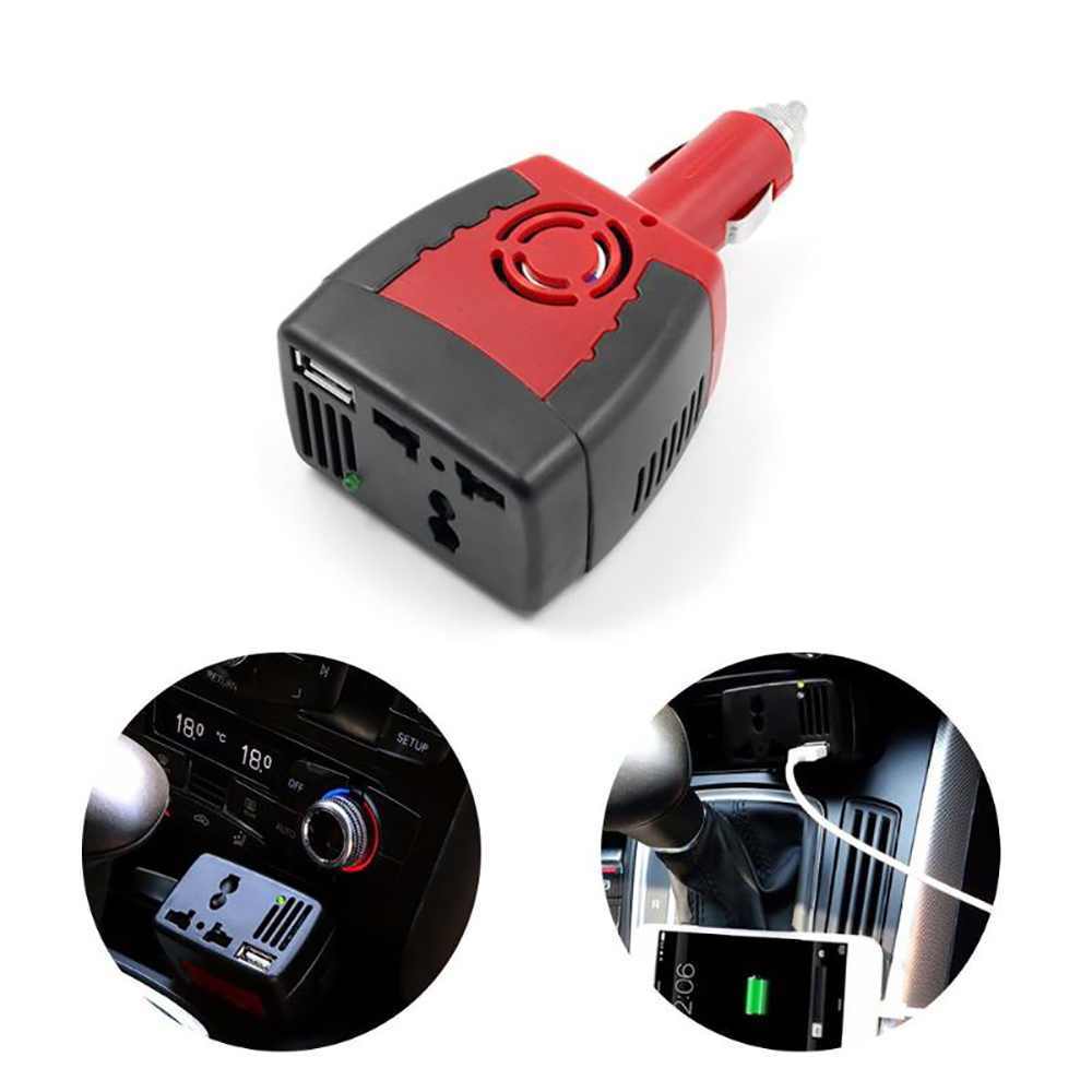 محول كهرباء السيارة إلى 220 v قدرة 150 w