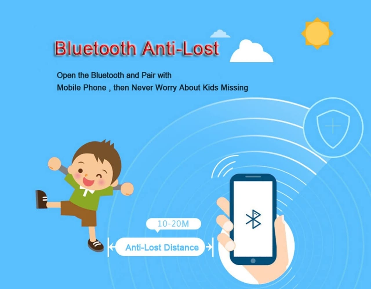 ساعة تتبع الاطفال والاتصال بهم منTECLAST