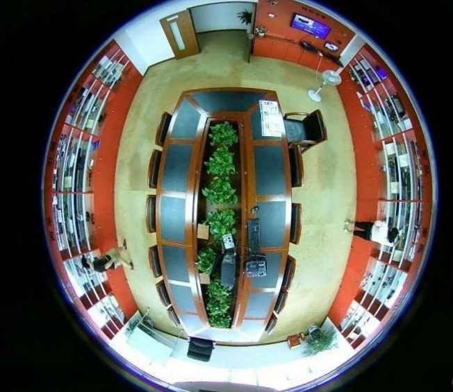 كاميرا مراقبة داخلية VR بزاوية رؤية 360 درجة